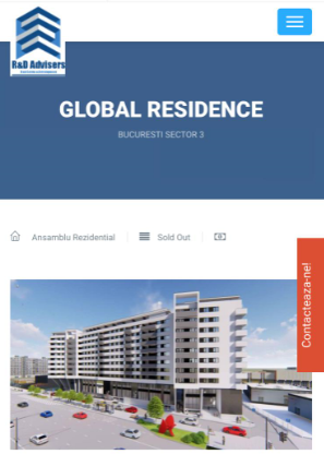 Inchiriere Apartament 2 Camere Superb Global City Residence - Mihai Bravu  * Prima Inchiriere  *