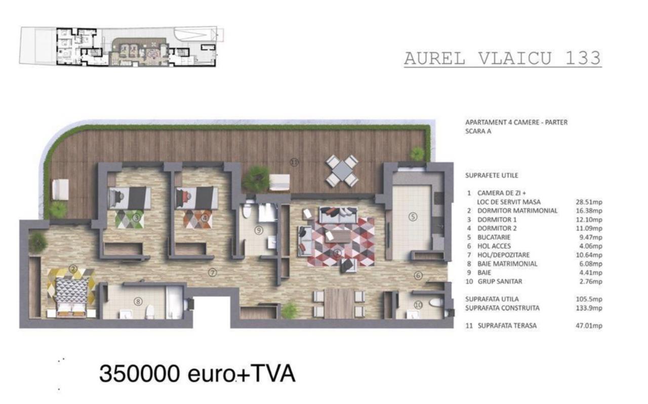 Vanzare Apartament 3 Camere Premium Stefan Cel Mare * Bloc 2022  *