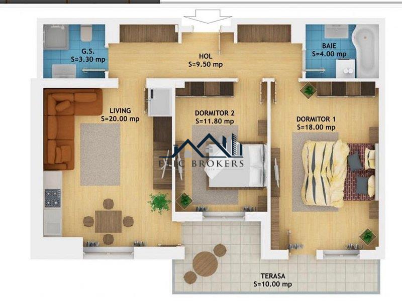 Vanzare Apartament 3 Camere  Piata Muncii - Global City Residence