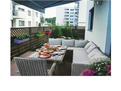 Inchiriere apartament 2 camere Lux Baneasa-Greenfield-Curte proprie