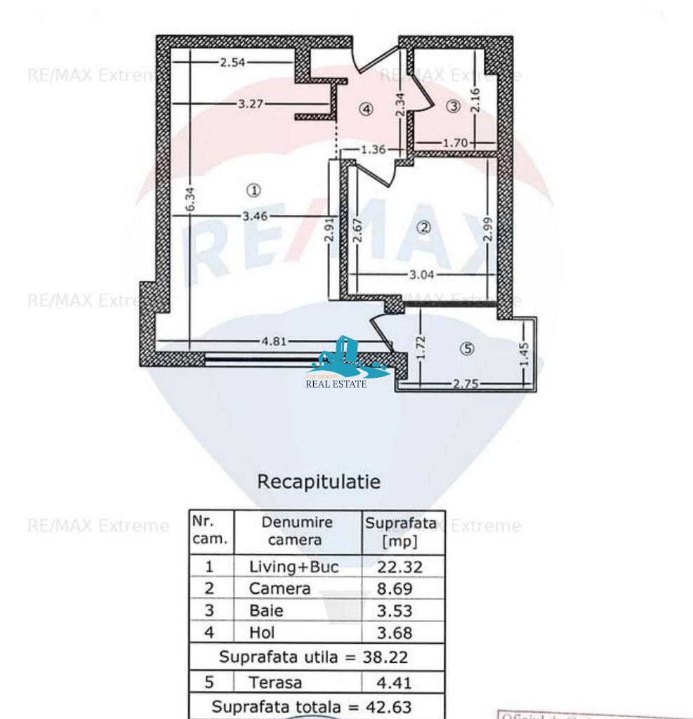 Vanzare apartament 2 camere, Floreasca, Loc de parcare subteran